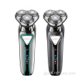 Hair Beard Trimmer Shaver VGR V-323 Rechargeable Rotary Electric Shaver Waterproof Factory